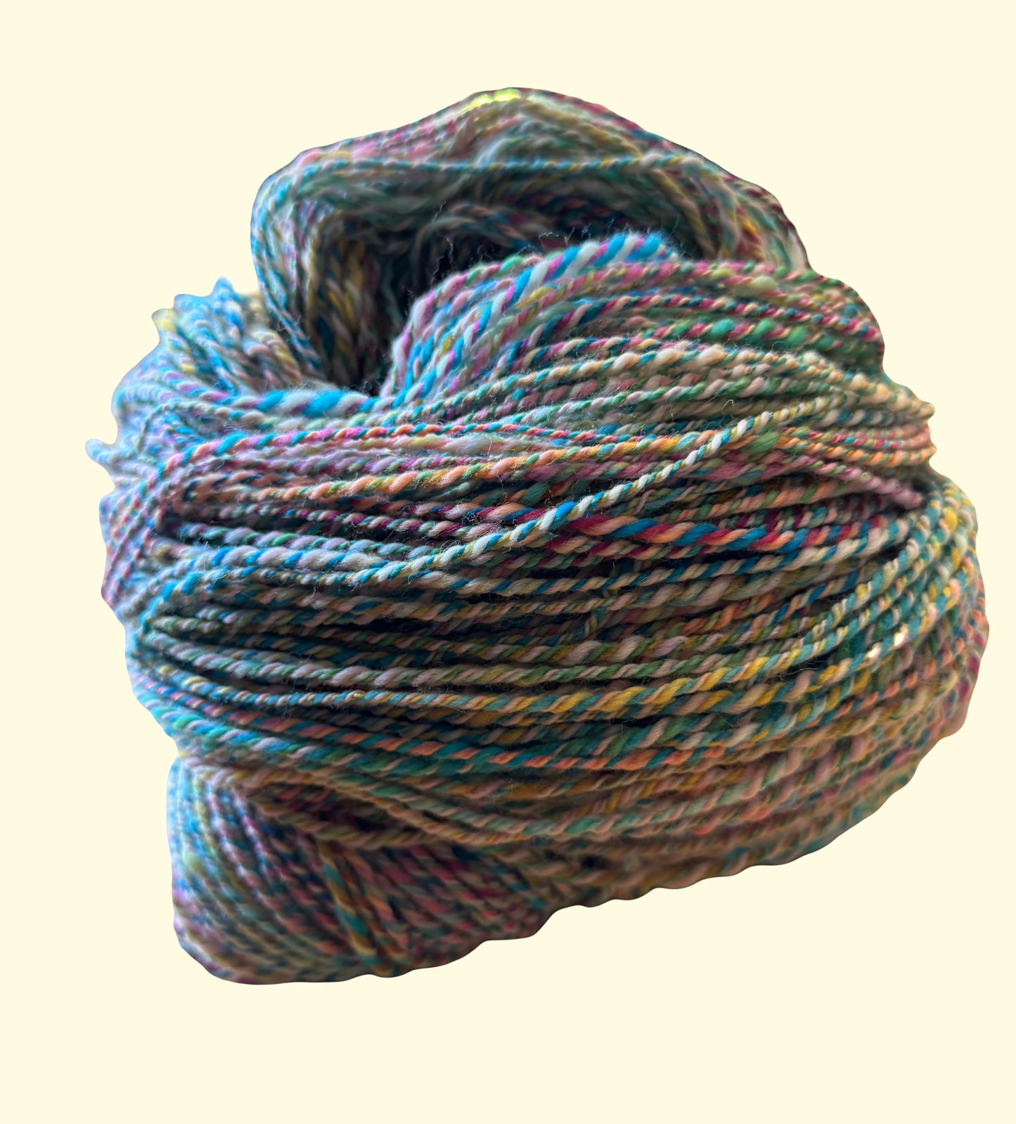 Handspun Yarn. Hand dyed. Luxury Wools. DK Weight. 3ply. 711yards