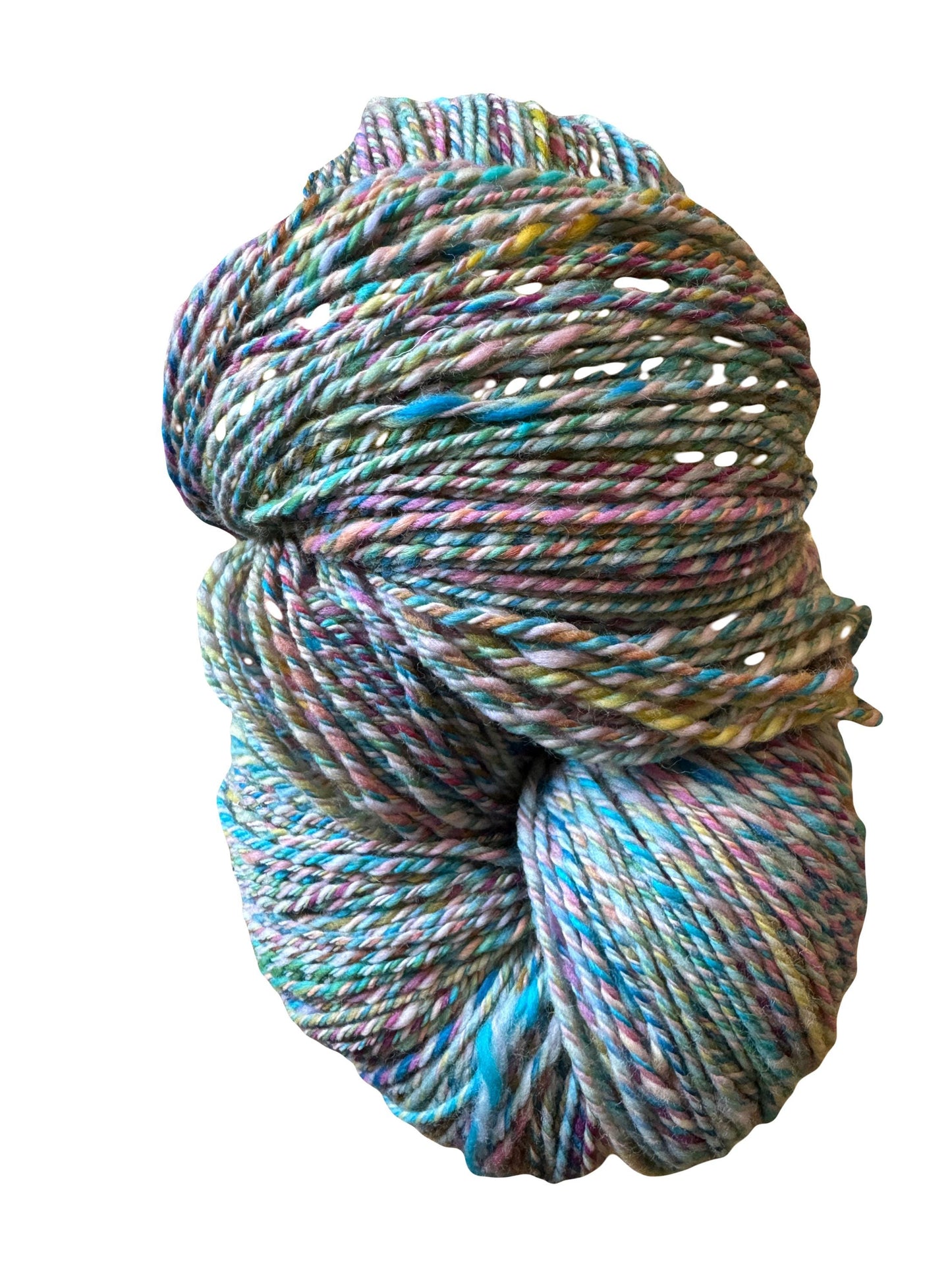 Handspun Yarn. Hand dyed. Luxury Wools. DK Weight. 3ply. 711yards