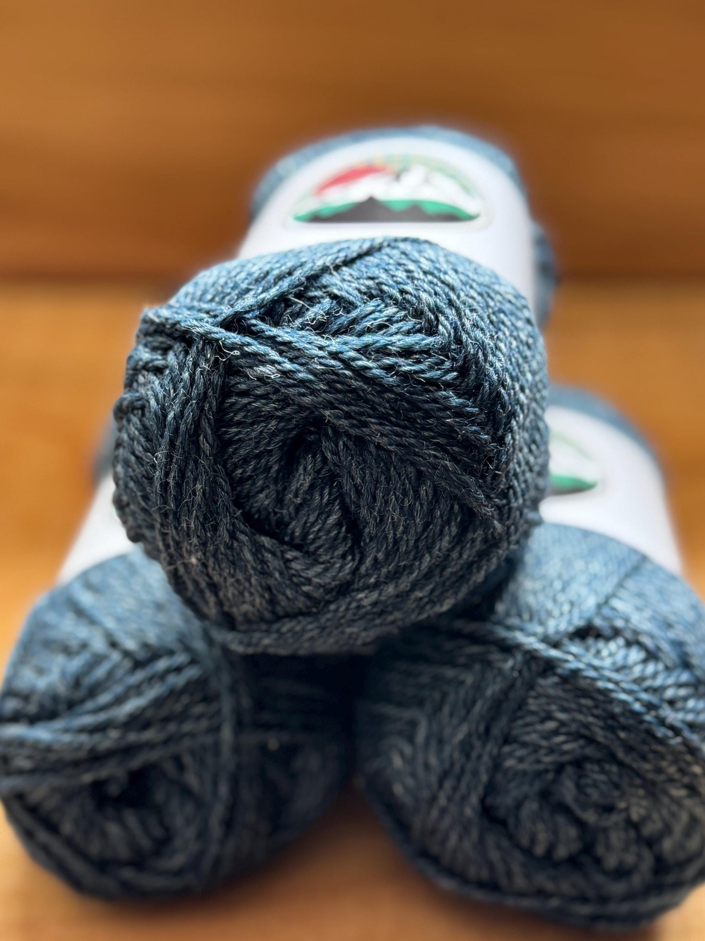 DK weight yarn. 10 pack bundle. 1200 yards. Merino Wool Tussah Silk. Twilight Ledge