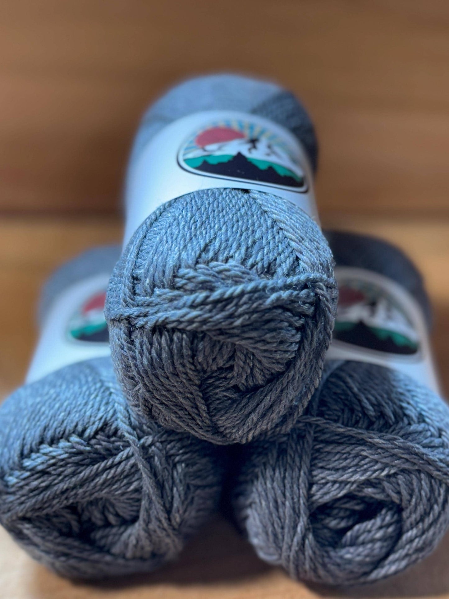DK weight yarn. 10 pack bundle. 1200 yards. Merino Wool Tussah Silk. Smokeledge