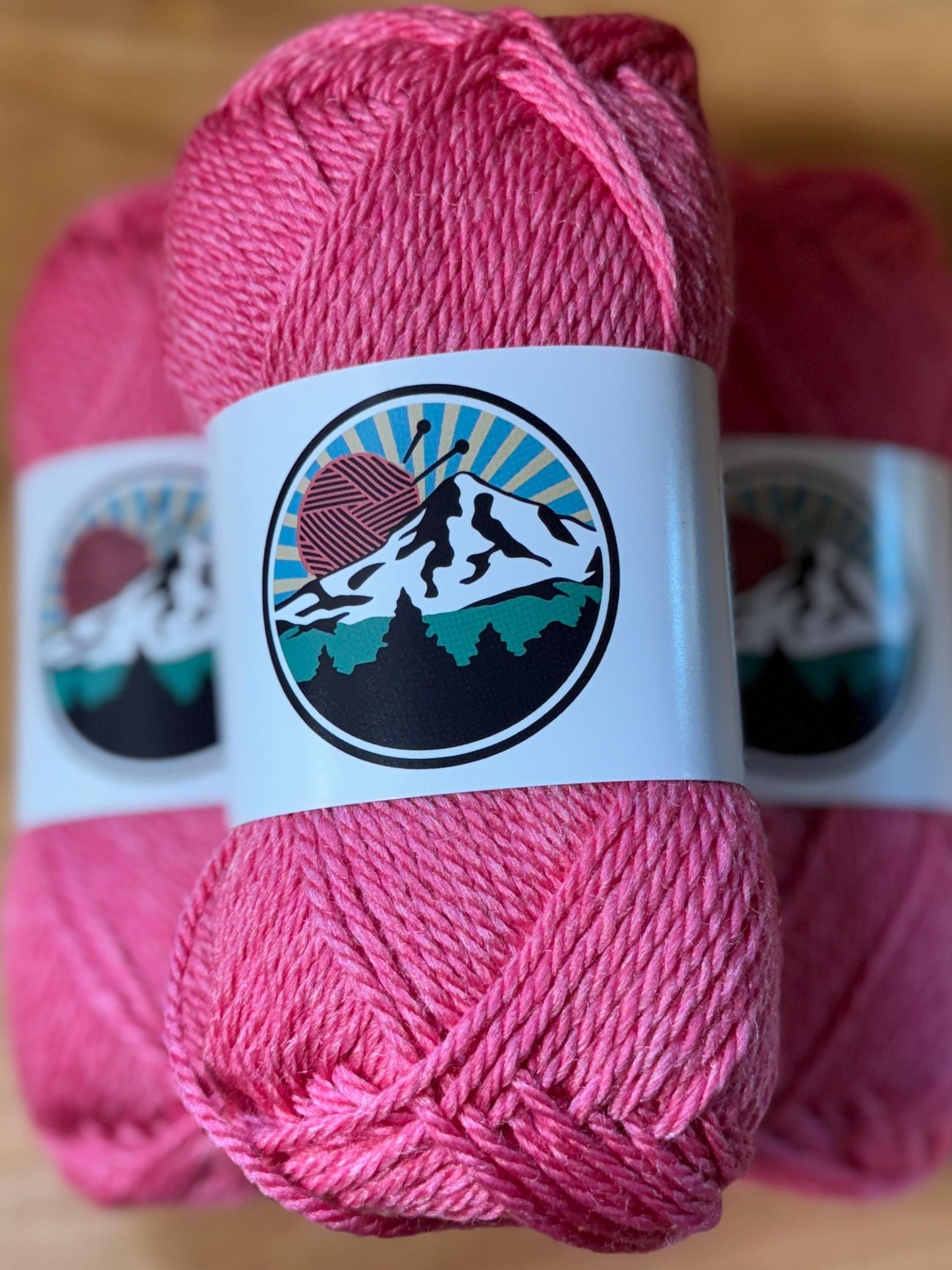 DK weight yarn. 10 pack bundle. 1200 yards. Merino Wool Tussah Silk. Thornberry