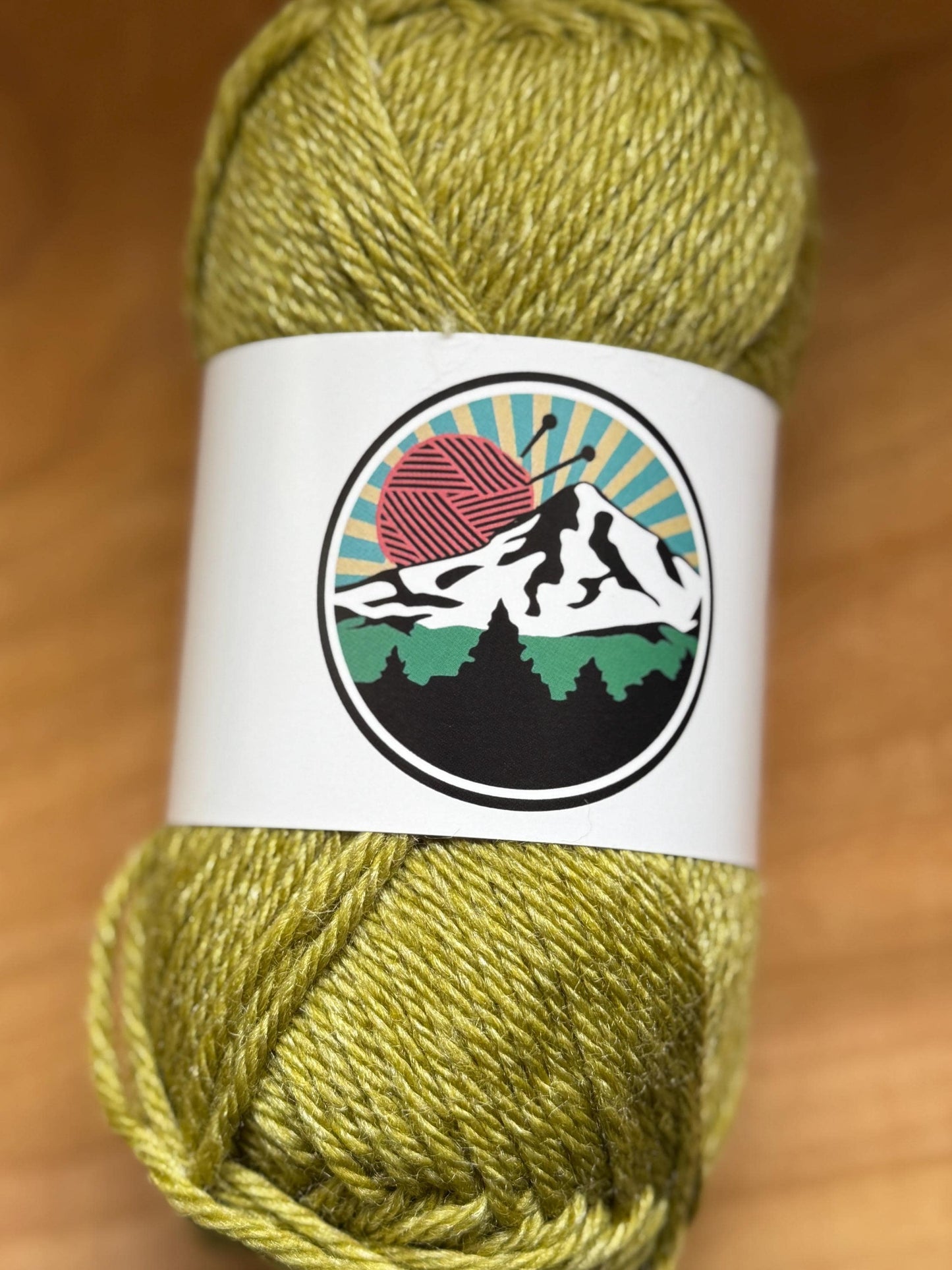 DK weight yarn. 10 pack bundle. 1200 yards. Merino Wool Tussah Silk. Lichenburst