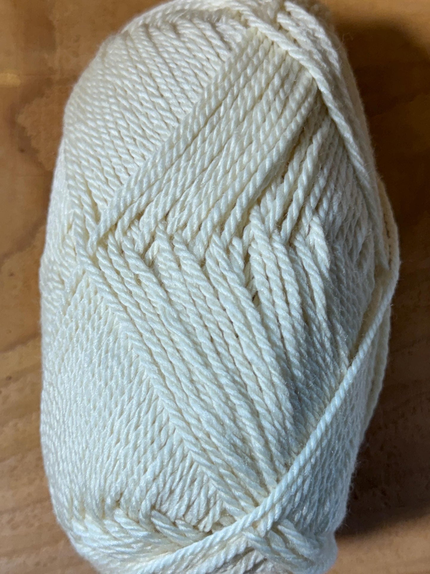 DK weight yarn. Merino Wool and Tussah Silk Blend. 50g. 120 yards. Bonecreek