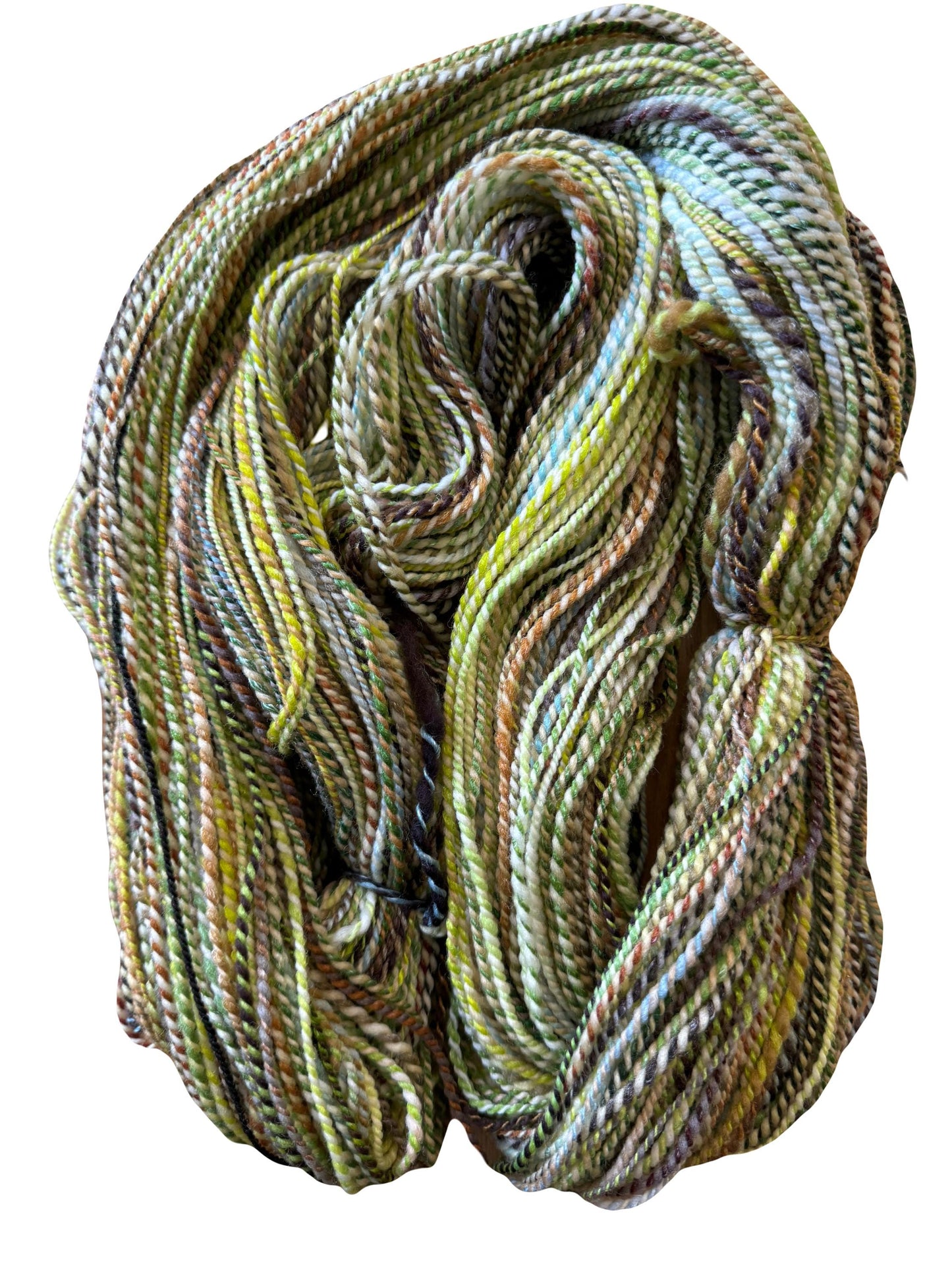 Handspun Yarn. Hand dyed. Luxury Wools. DK Weight. 2ply. 327yards