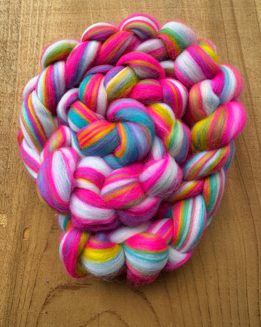 Electric Carnival 100% Merino Wool 4oz.