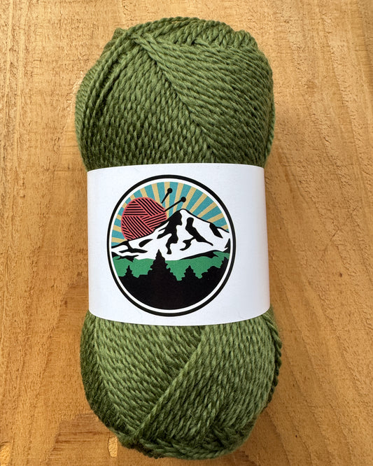 🧶 Evergreen Merino – Fingering Weight Yarn – 191 Yards (50g)