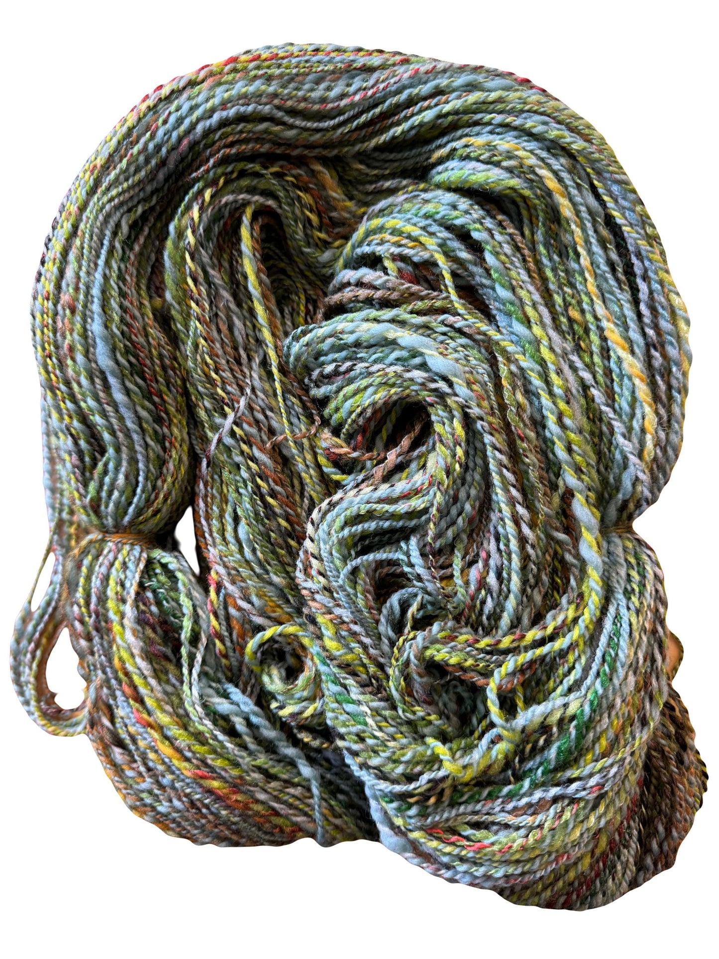 Handspun Yarn. Hand dyed. Luxury Wools. DK Weight. 2ply. 360yards
