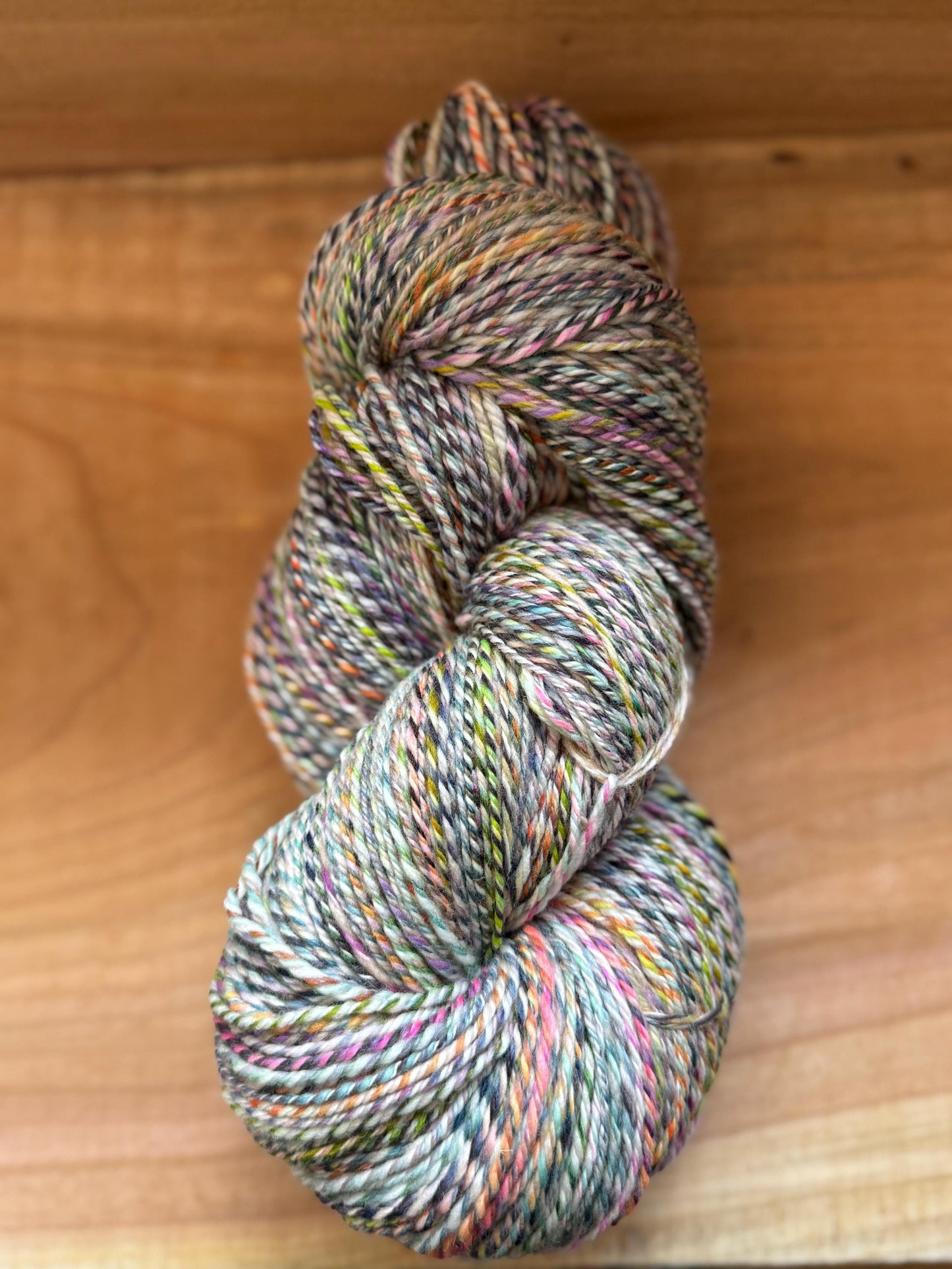 Handspun Yarn – Superwash Merino, 603 Yards, 3-Ply DK Weight – “Mistthorn”