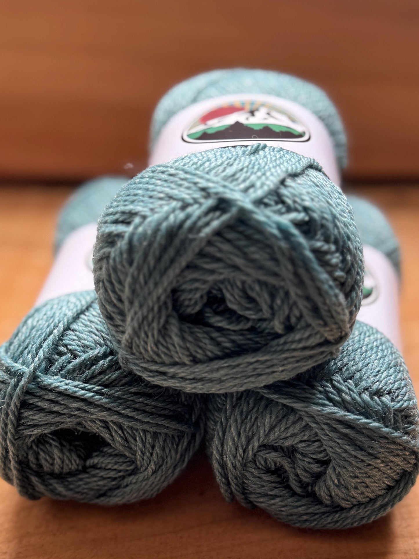 DK weight yarn. 10 pack bundle. 1200 yards. Merino Wool Tussah Silk. Stillwater