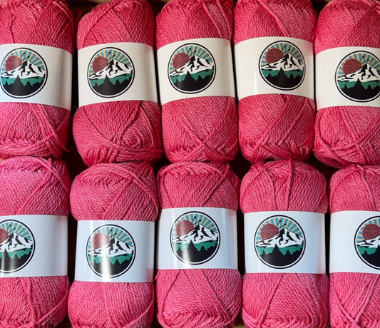 DK weight yarn. 10 pack bundle. 1200 yards. Merino Wool Tussah Silk. Thornberry