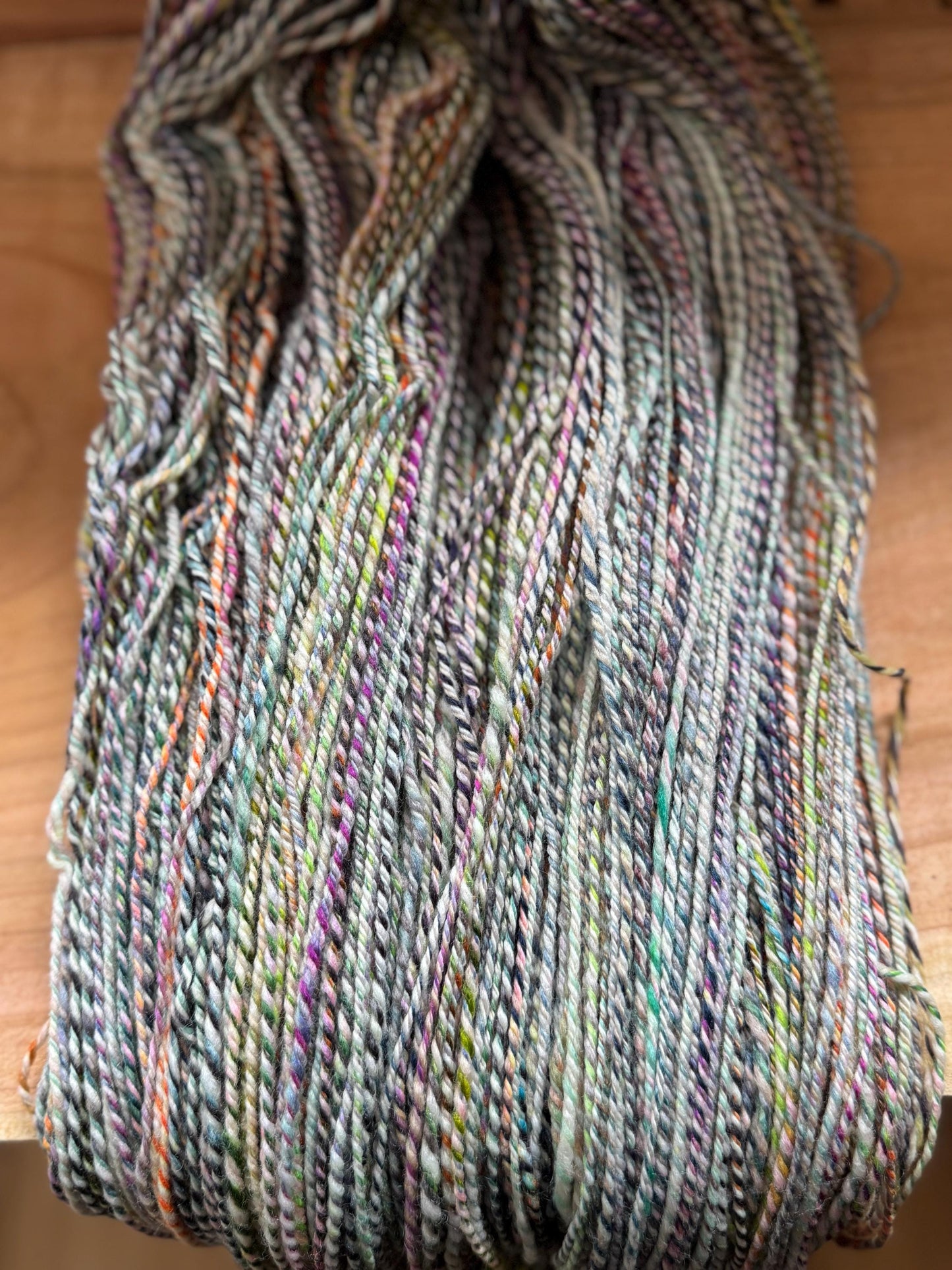 Handspun Yarn – Superwash Merino, 603 Yards, 3-Ply DK Weight – “Mistthorn”