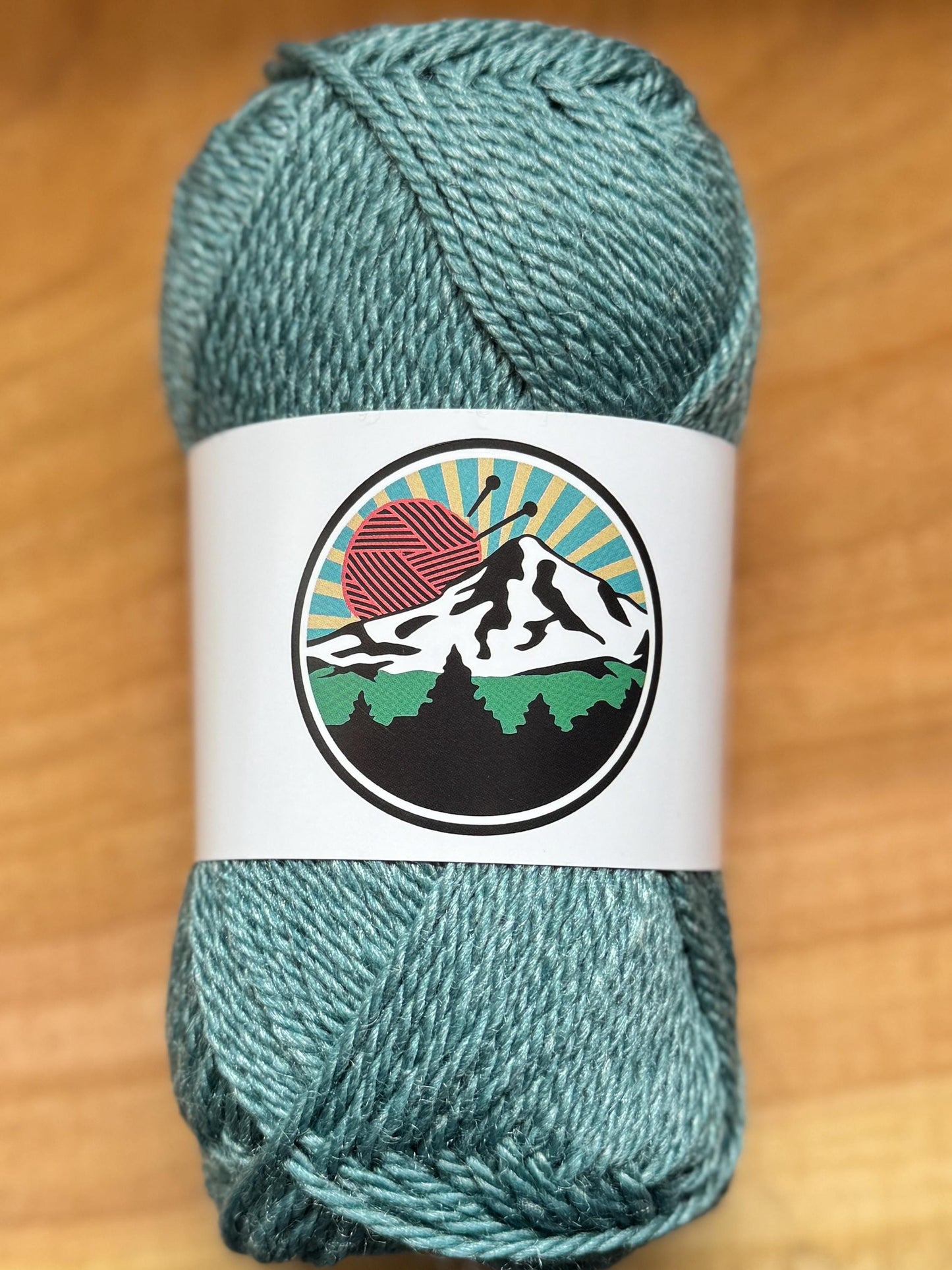 DK weight yarn. 10 pack bundle. 1200 yards. Merino Wool Tussah Silk. Stillwater
